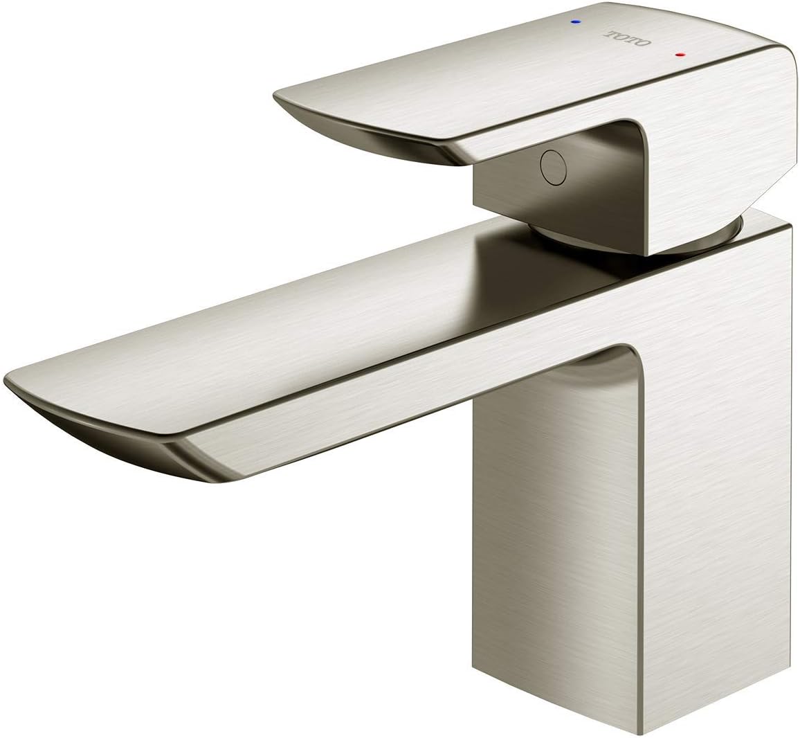 TOTO TLG02301U#BN Single Handle Bathroom Faucet Brushed Nickel