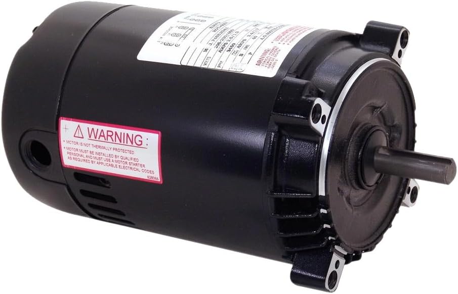 Century K3152 NEMA C-Face 3-Phase Pump Motor 1.5 HP