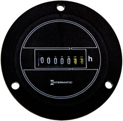 Intermatic FWZ72-120U 120V 60Hz AC Hour Meter Black