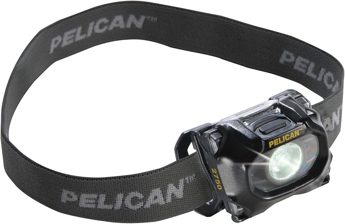 Pelican 027500-0102-110 2750C LED Headlamp Black