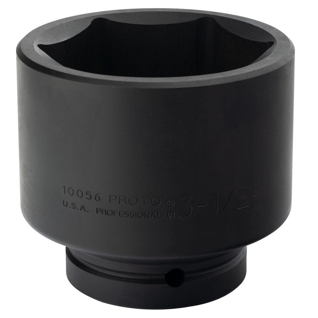 PROTO Proto J10056 Impact Socket 1 in Drive 3-1/2 in 6-point