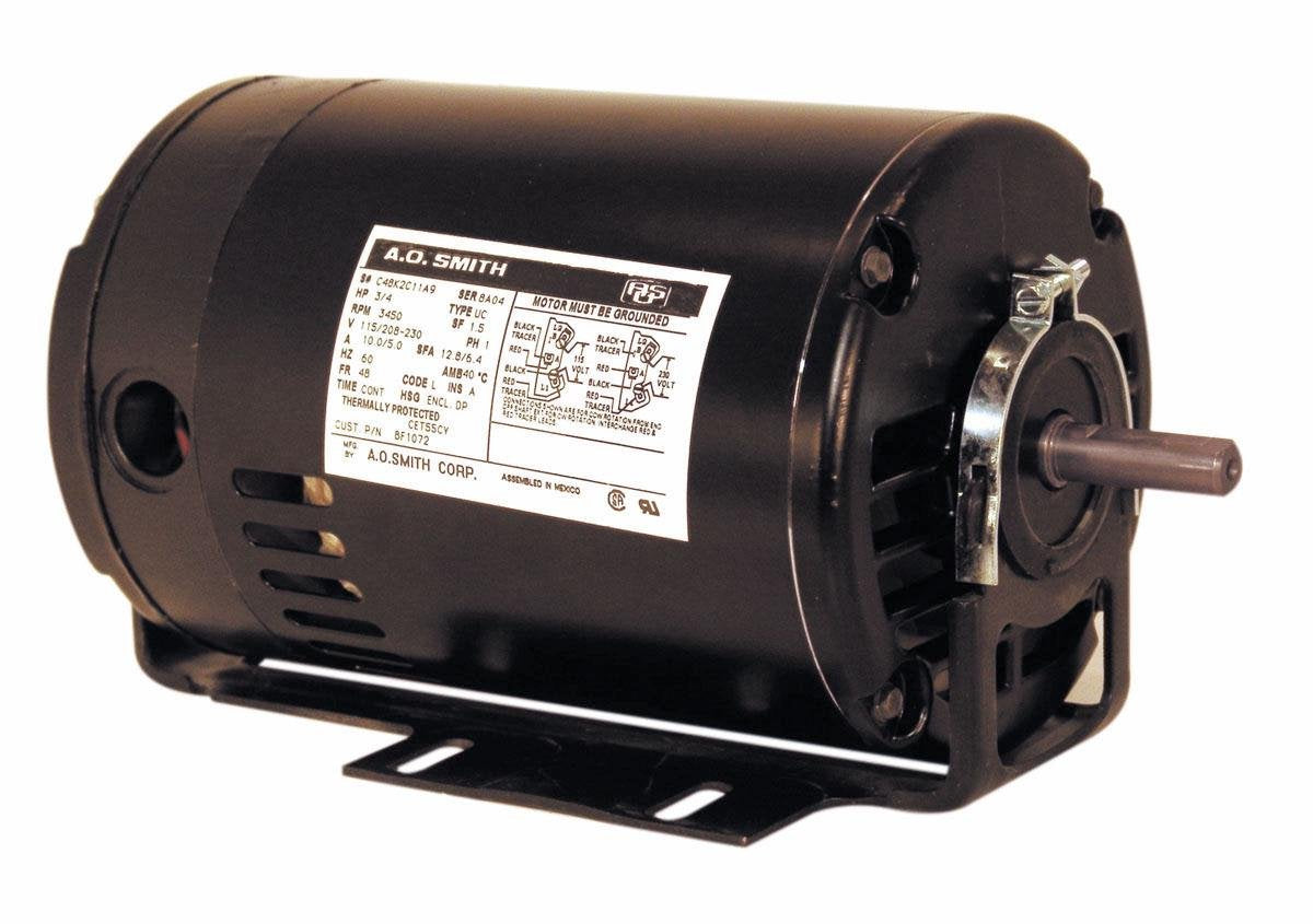 Century BF1032 Electric Motor 1/3 HP 3450 RPM 115/208-230V