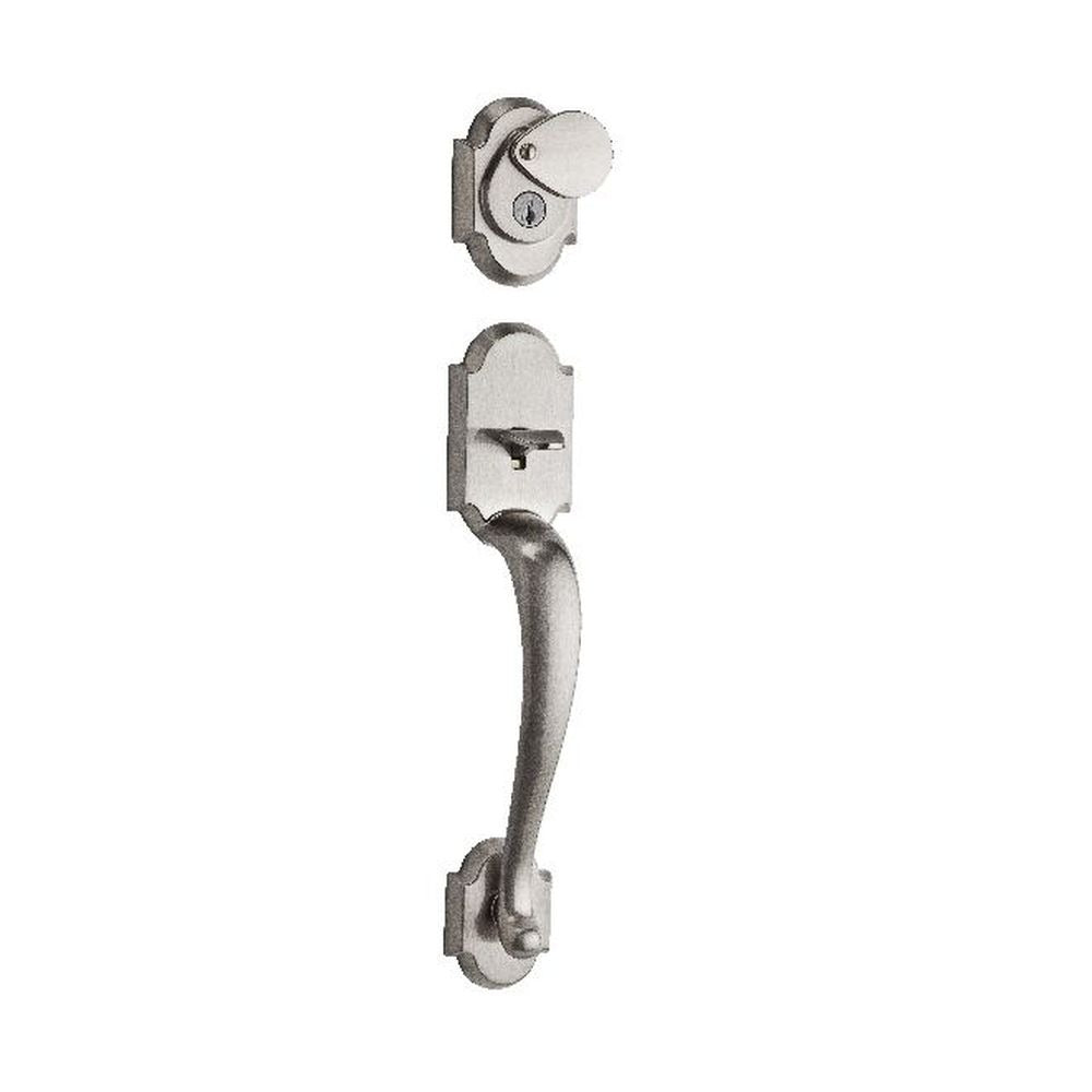 KWIKSET Kwikset 800AUHLIP-15S.STRKP Austin Handleset Smartkey Satin Nickel