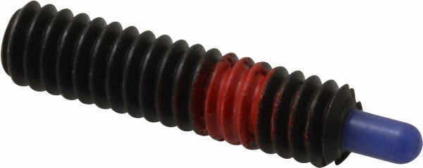 JERGENS Jergens 30524 Threaded Spring Plunger 1/4-20 Steel Locking