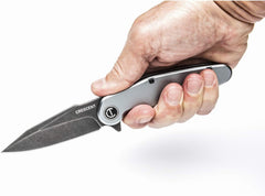 Crescent CPK350A 3-1/2 Inch Harpoon Blade Aluminum Handle Pocket Knife