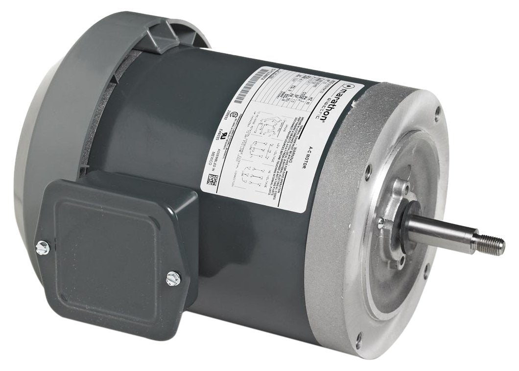 Marathon MK550 Jet Pump Motor 3 Phase Totally Enclosed C-Face 1/2 HP 1800 RPM 208-230/460 VAC 56J Frame