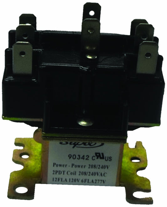 Supco 90340 General Purpose Switching Relay 24 V Coil Voltage Double Pole Double Throw Contacts