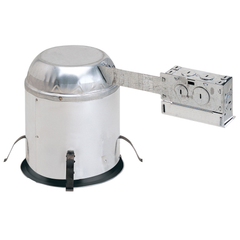 Nora Lighting NHRIC-17QAT 6 IC Air-Tight Line Voltage Remodel Housing