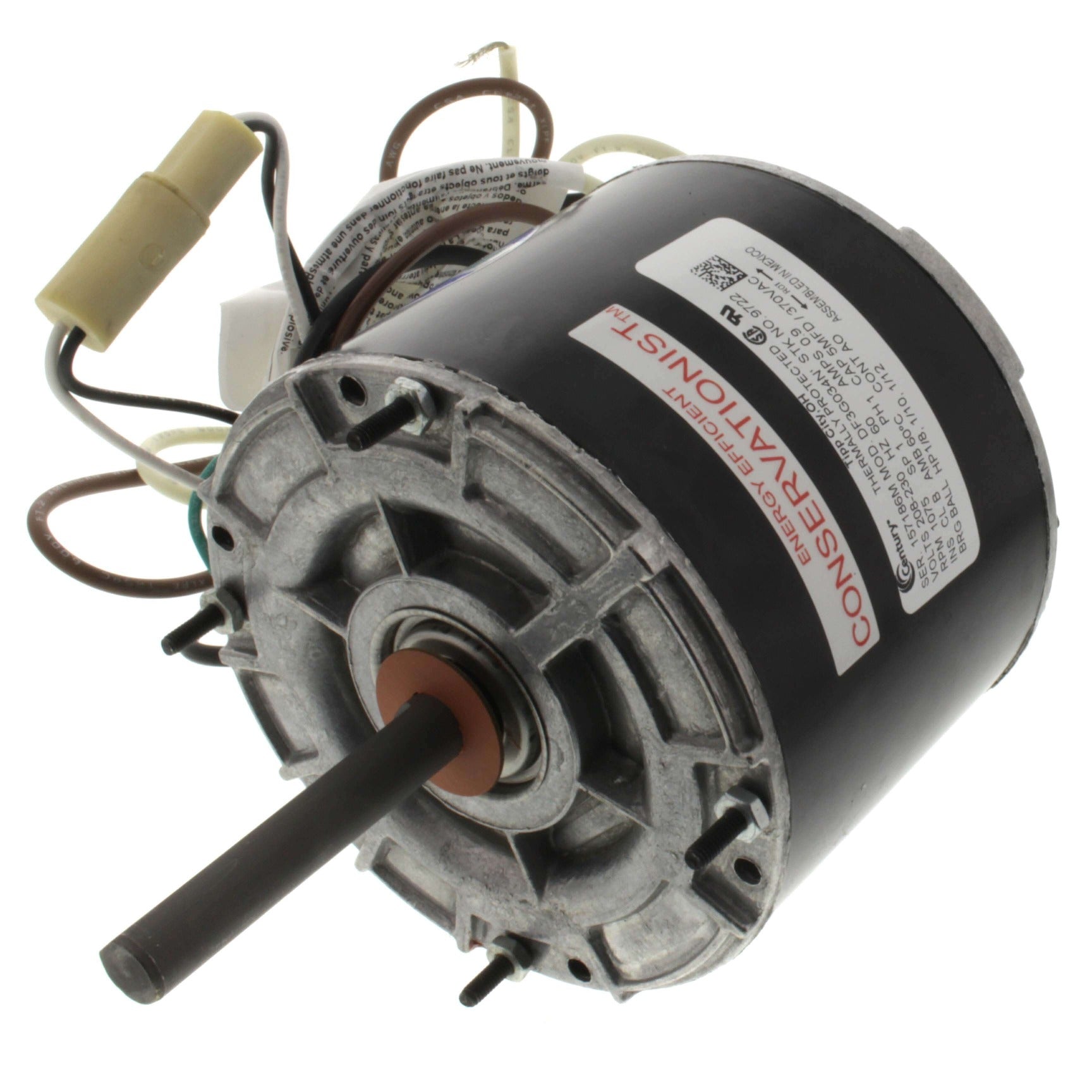 CENTURY Century 9722 Condenser Fan Motor 1/8-1/10-1/12 HP (5 in) 2243