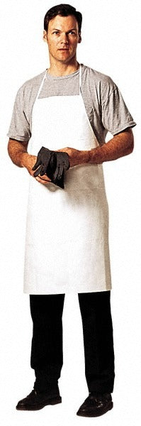 DUPONT Dupont SL274BWH00005000 Chemical-resistant Bib Apron 44in White