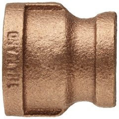 Merit Brass X112-0604 Brass Pipe Fitting Class 125 Reducing Coupling 3/8 x 1/4 NPT Female