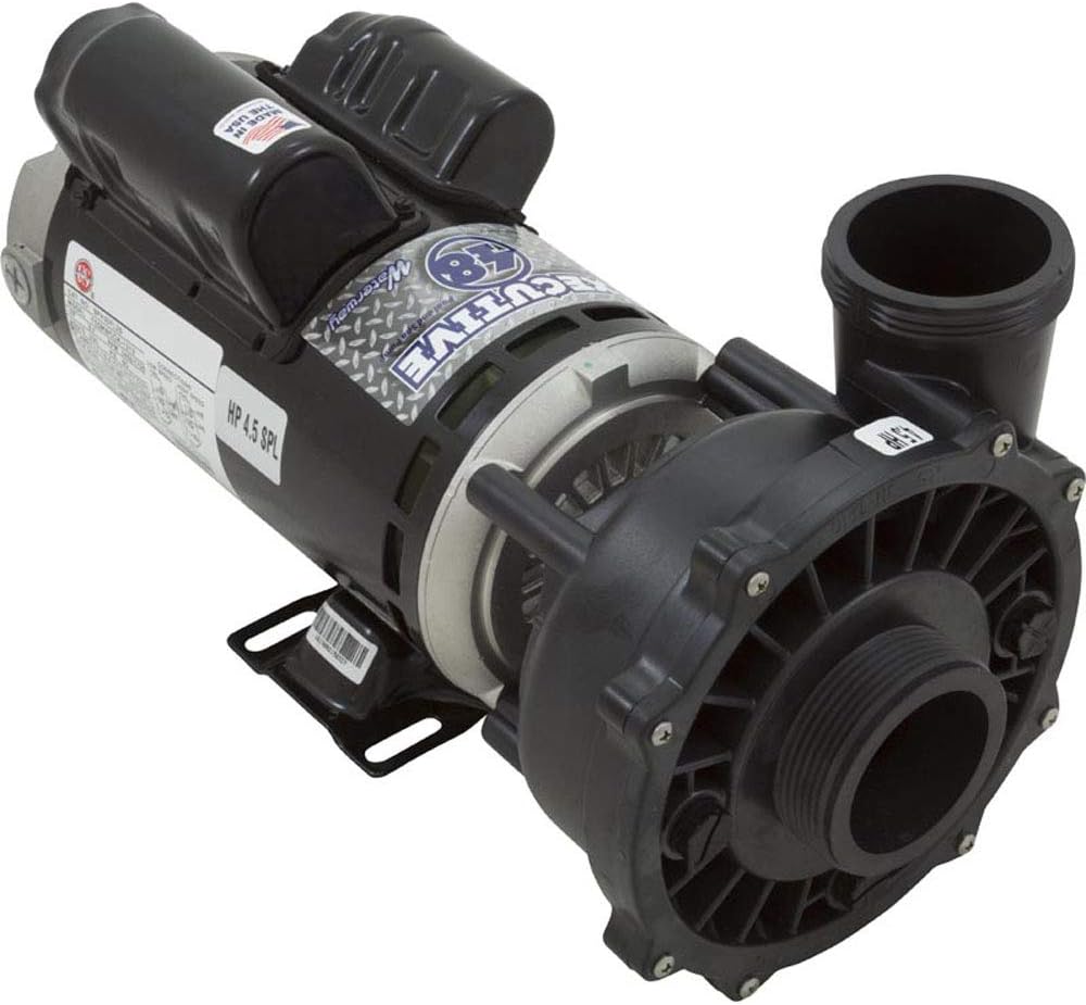 Waterway Plastics 3421821-1A Executive Spa Pump 230V 2-Speed 4.5HP Black