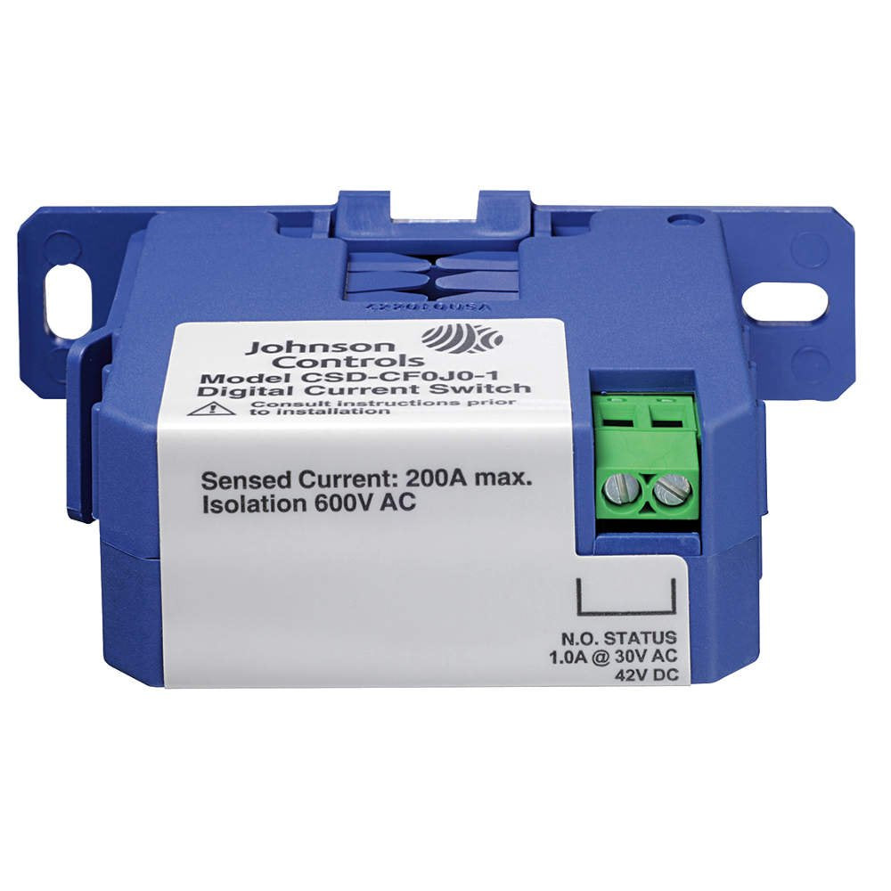 Johnson Controls CSD-CF0A0-1 Series CSD Digital Output Current Switch Clamp/Split Core Fixed Threshold 0.15 amps