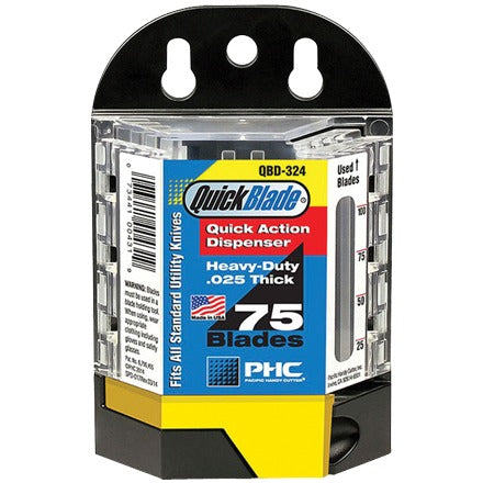 BSC PREFERRED Bsc Preferred KN143 Utility Knife Blade Dispenser 75 Blades