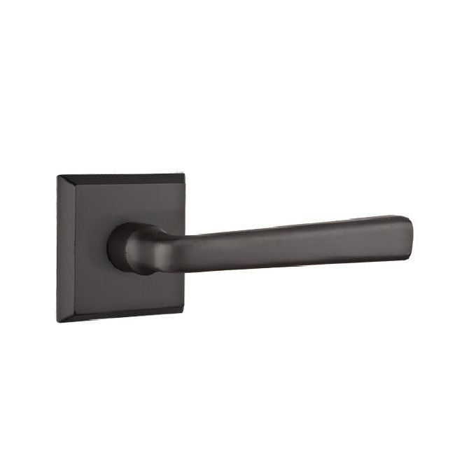EMTEK Emtek 7111CRFBRH Cimarron Lever Passage Set Flat Black Bronze