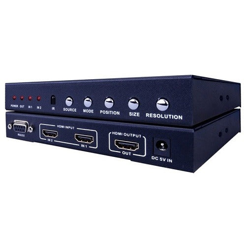 VANCO Vanco EVSW21MV Hdmi Switch 2x1 Pip RS-232