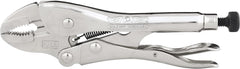 Malco LP7WC Eagle Grip 7 in. Curved Jaw Locking Pliers with Wire Cutter