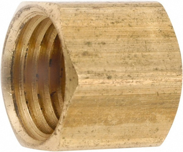 ANDERSON METALS Anderson Metals 756108-06 Pipe End Cap 3/8-18 Fnpt