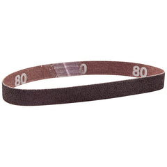 Norton 78072727554 Gemini R283 Aluminum Oxide Cloth File Belts 80 Grit 50 Pack