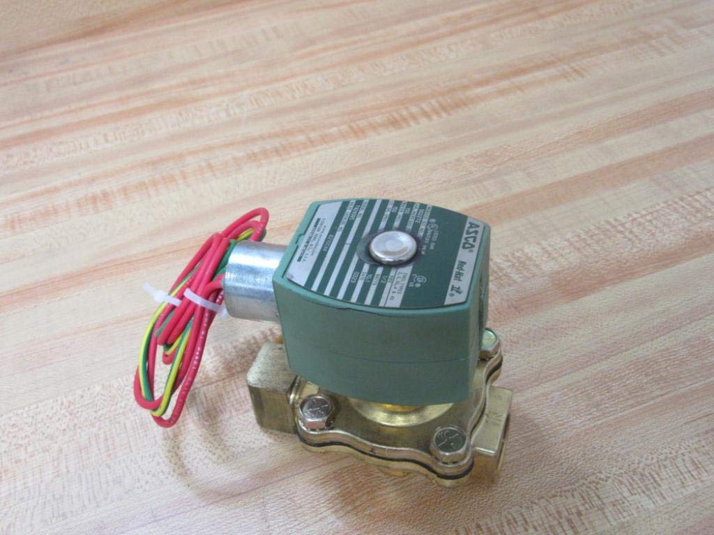 ASCO 8210G94 1/2 Inch NPT 120V Brass Solenoid Valve