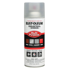 Rust-Oleum 1610830 Industrial Choice 1600 System Enamel Aerosol 12 oz Crystal Clear