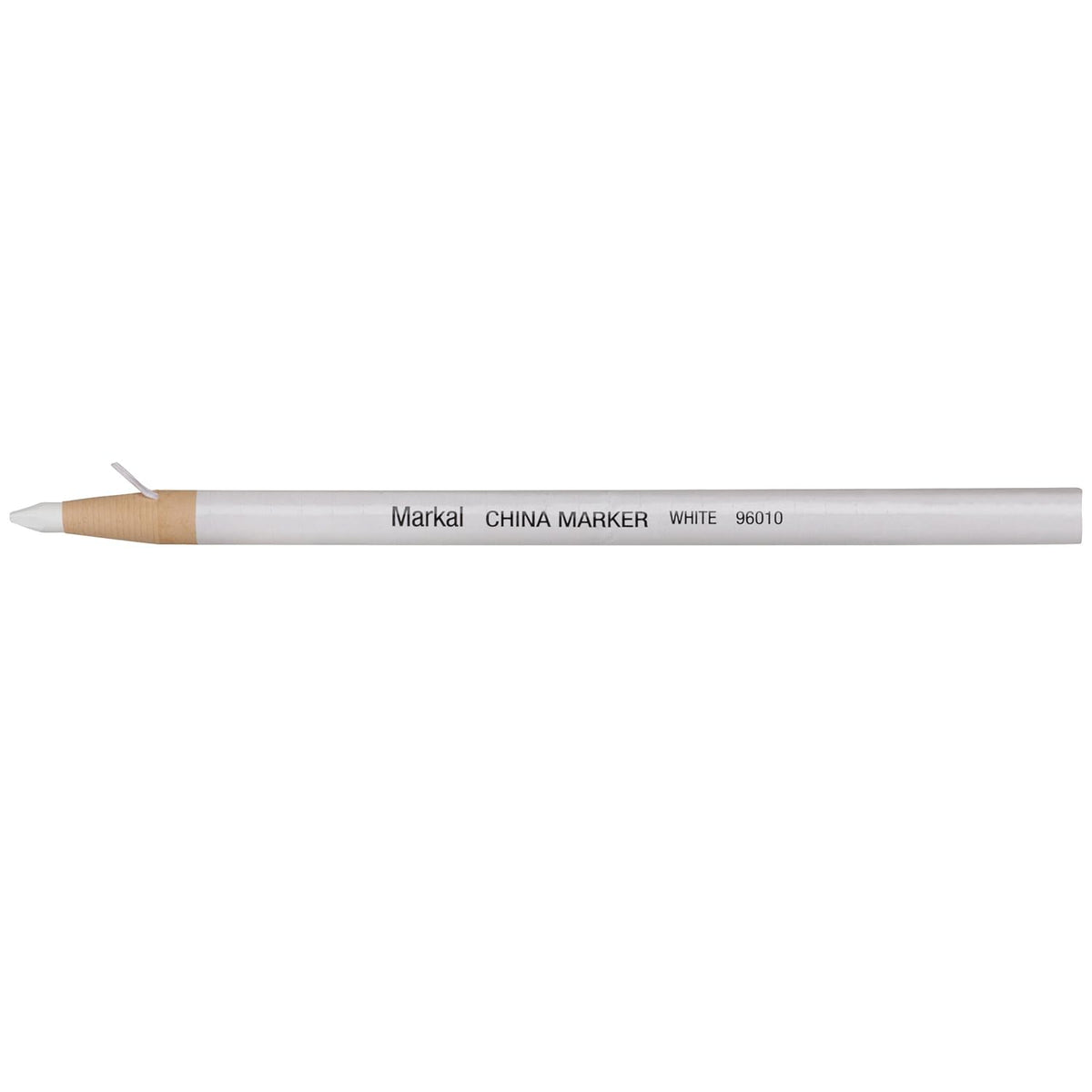 Markal 96010 Paper Wrapped China Marker White Pack of 12