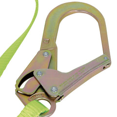 Peakworks V815424 Resistant Lanyard with Webbing, Snap and Form Hooks, 4 Ft. L, Green