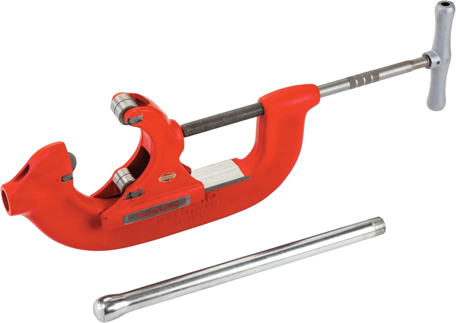 Ridgid 32850 Pipe Cutter 4 to 6 Inch Capacity Heavy Duty 28 Inch