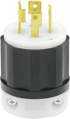 Leviton 2721 30 Amp 250 Volt 3-Phase NEMA L15-30P Locking Plug Industrial Grade Grounding