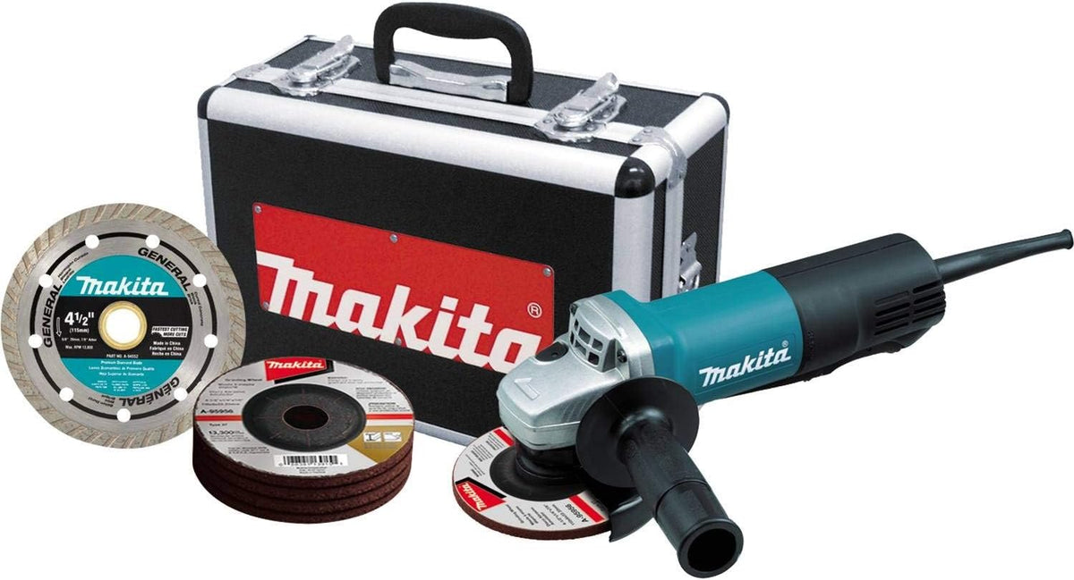 Makita 9557PBX1 4-1/2 Paddle Switch Cut-Off/Angle Grinder