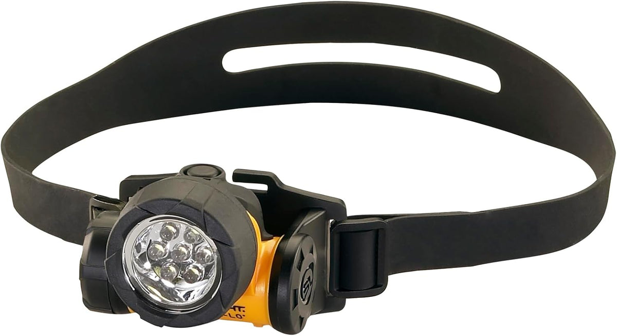 Streamlight 61024 Septor 85 Lumen HAZ-LO Division 1 Headlamp 3 AAA Alkaline Batteries Yellow