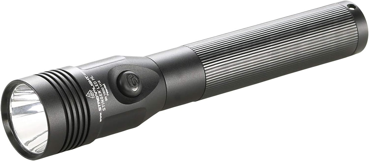 Streamlight 75430 Stinger LED High Lumen Rechargeable Flashlight with 120-Volt AC/12-Volt DC Charger and 2-Holders - 800 Lumens