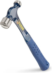 Estwing E3-12BP Ball-Peen Hammer - 12 oz Metalworking Tool with Forged Steel Construction & Shock Reduction Grip