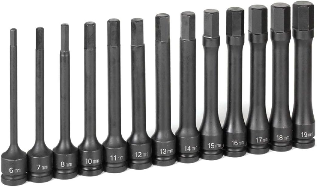 Grey Pneumatic 1363MH Hex Driver Socket Set One Size