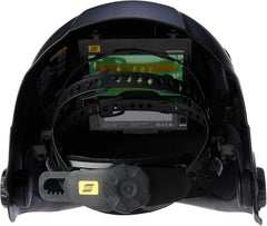 ESAB 0700000800 Sentinel A50 Welding Helmet Black Low-Profile High Impact Resistance Nylon Color Touch Screen Controls 3.93 x 2.36 Viewing Lens