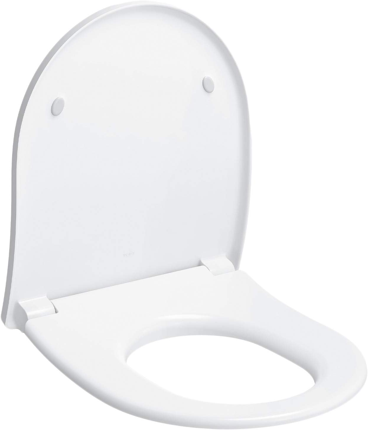 TOTO SS227#01 Slim D Shape Soft Close Toilet Seat Cotton