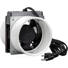 Tjernlund PVC4 Radon Mitigation Fan Model - Exhaust Fan with 6 Ft. Power Cord, Minimal Power Consumption, 4 In. PVC Pipe