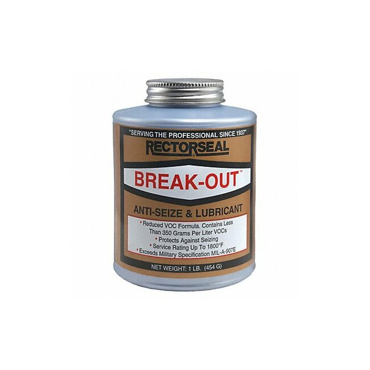 Rectorseal 73431 Break-Out Anti-Seize Lubricant 16OZ