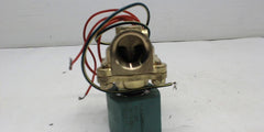 ASCO 8210G9 3/4 Inch NPT 240V Brass Solenoid Valve