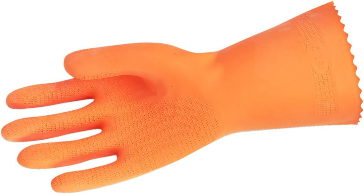 MCR Safety 5430XL Chemical-Resistant Gloves XL Orange