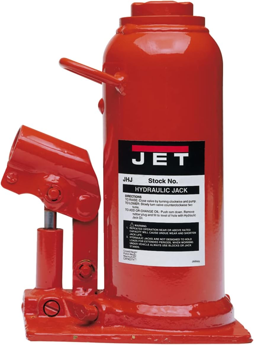 Jet 453308 JHJ-8 8-Ton Hydraulic Bottle Jack