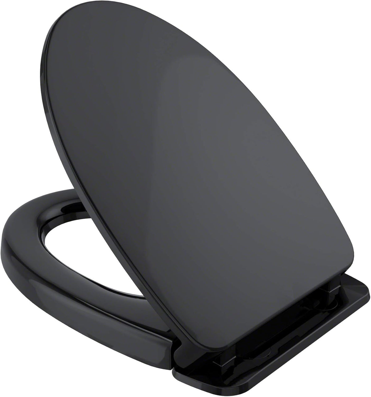 TOTO SS124#51 SoftClose Non Slamming, Slow Close Elongated Toilet Seat and Lid, Ebony