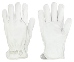 Mcr Safety 3224XL Road Hustler Drivers Gloves Cow Grain Leather Extra Large Beige