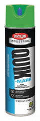 Krylon A03904004 Quik-Mark Water-Based Inverted Marking Paint 12 oz Aerosol Green