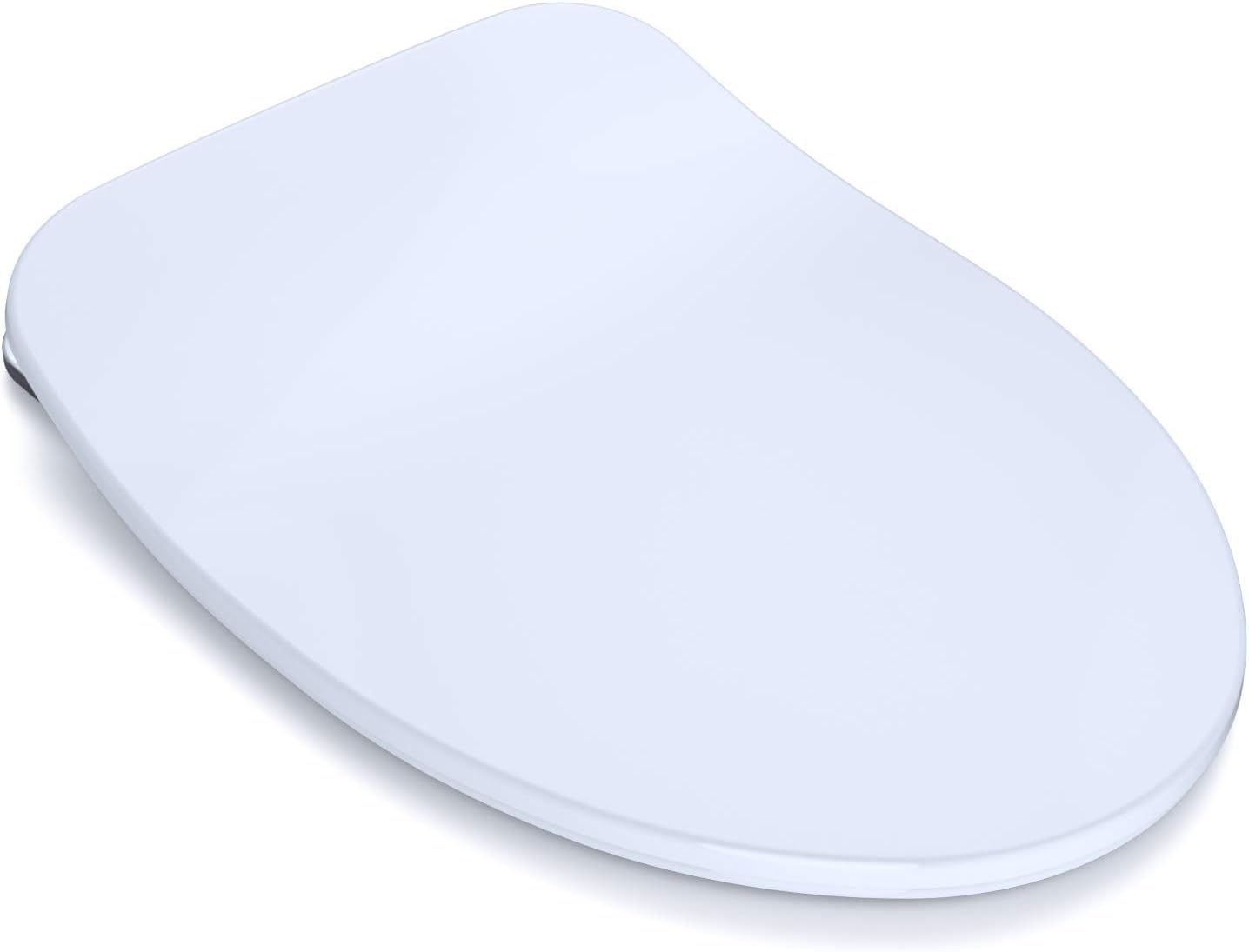 Toto SS234#01 SoftClose Ultra Slim Non-Slamming Toilet Seat and Lid Cotton White