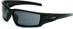 Honeywell S2941HS Hypershock Safety Glasses Black Frame Gray Lens Hydroshield Anti-Fog