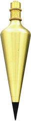 General Tools 800-16 Brass Plumb Bob 16 Ounce