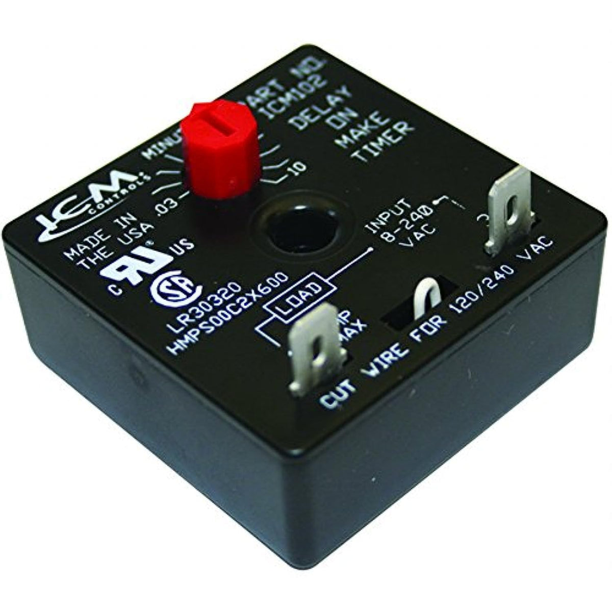 ICM ICM102 DOM Timer 10 Minutes Adjustable Timer Switch