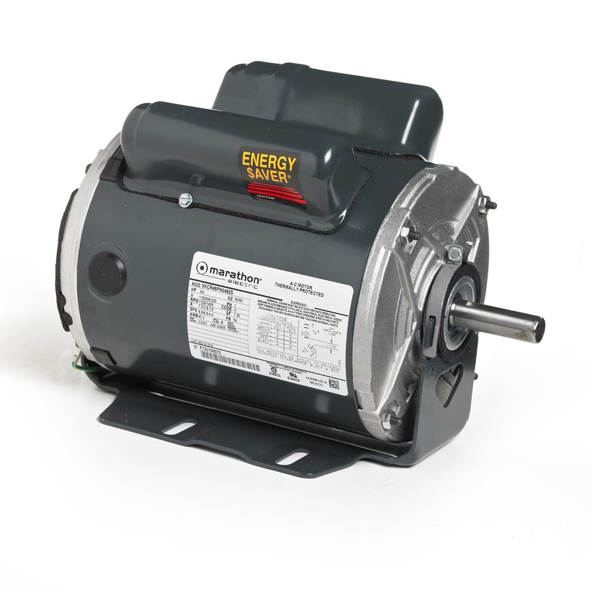 Marathon MC1909 Farm Duty Exhaust Fan Motor 1.5 hp 1800 RPM