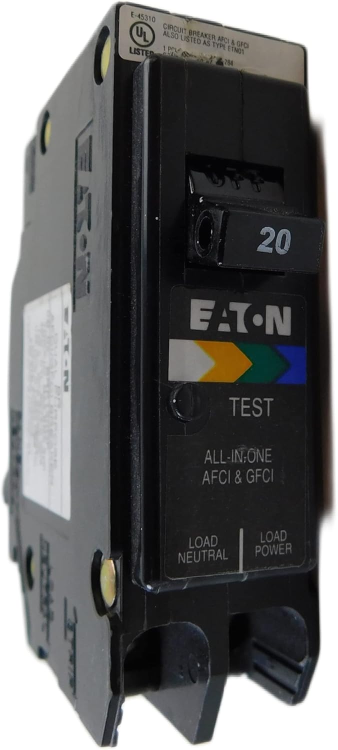 Eaton BRP120DF Br Dual Function Af/gf 1p 20a Replacement MPN